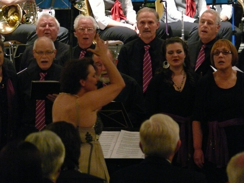 05.11.2011: Blech trifft Stimme  4. Konzert mit dem Blasmusikverein